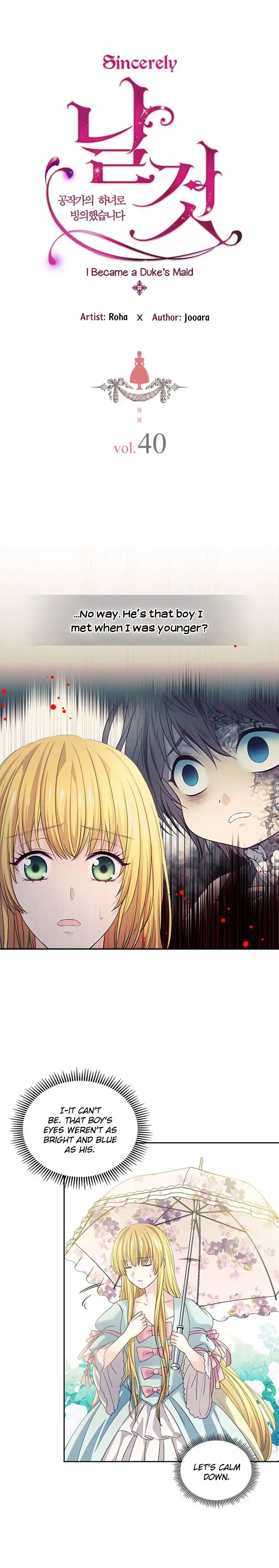 Sincerely: I Became a Duke's Maid Chapter 40 2